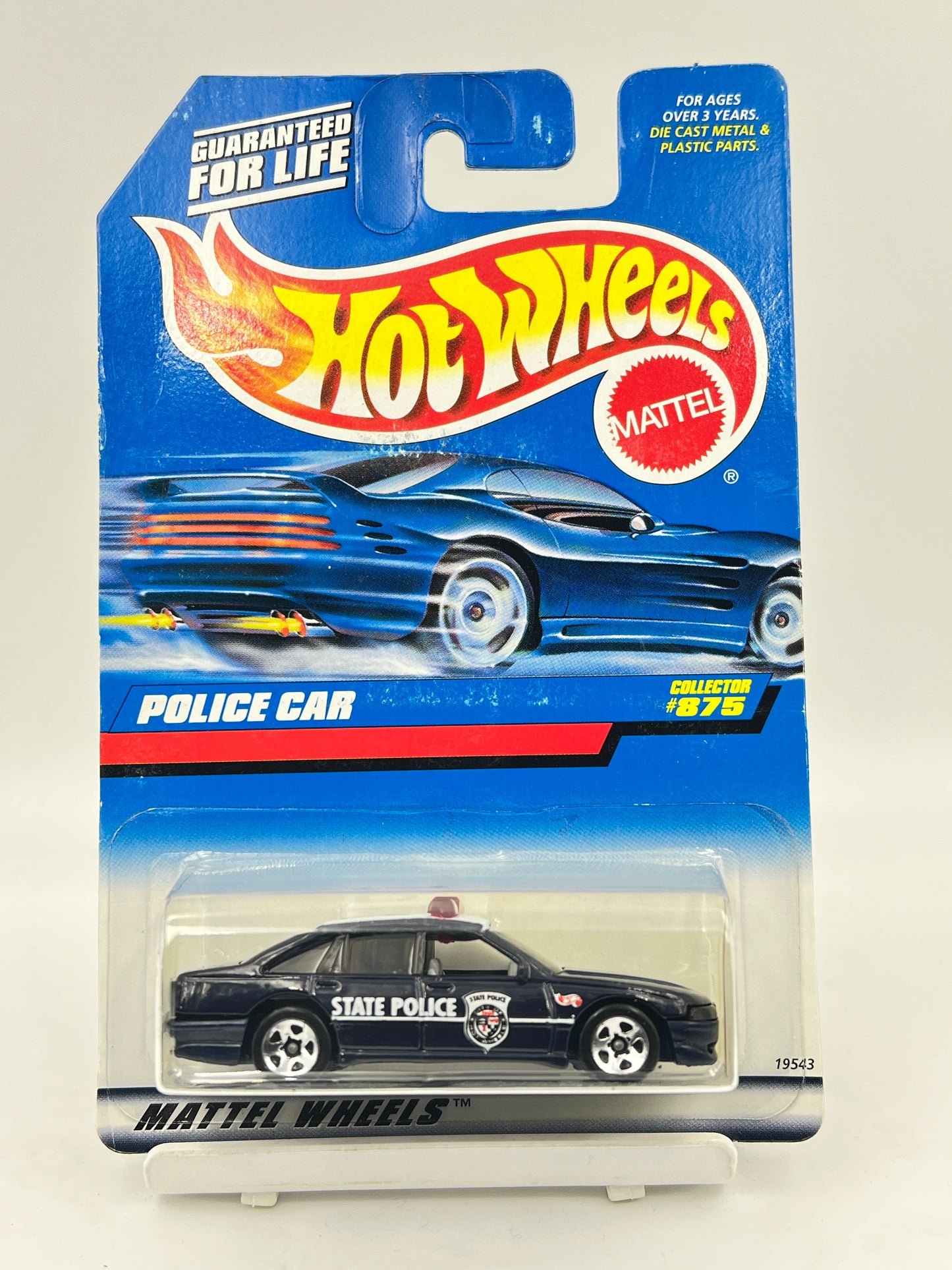 HOT WHEELS - POLICE CAR - BLACK - 2A
