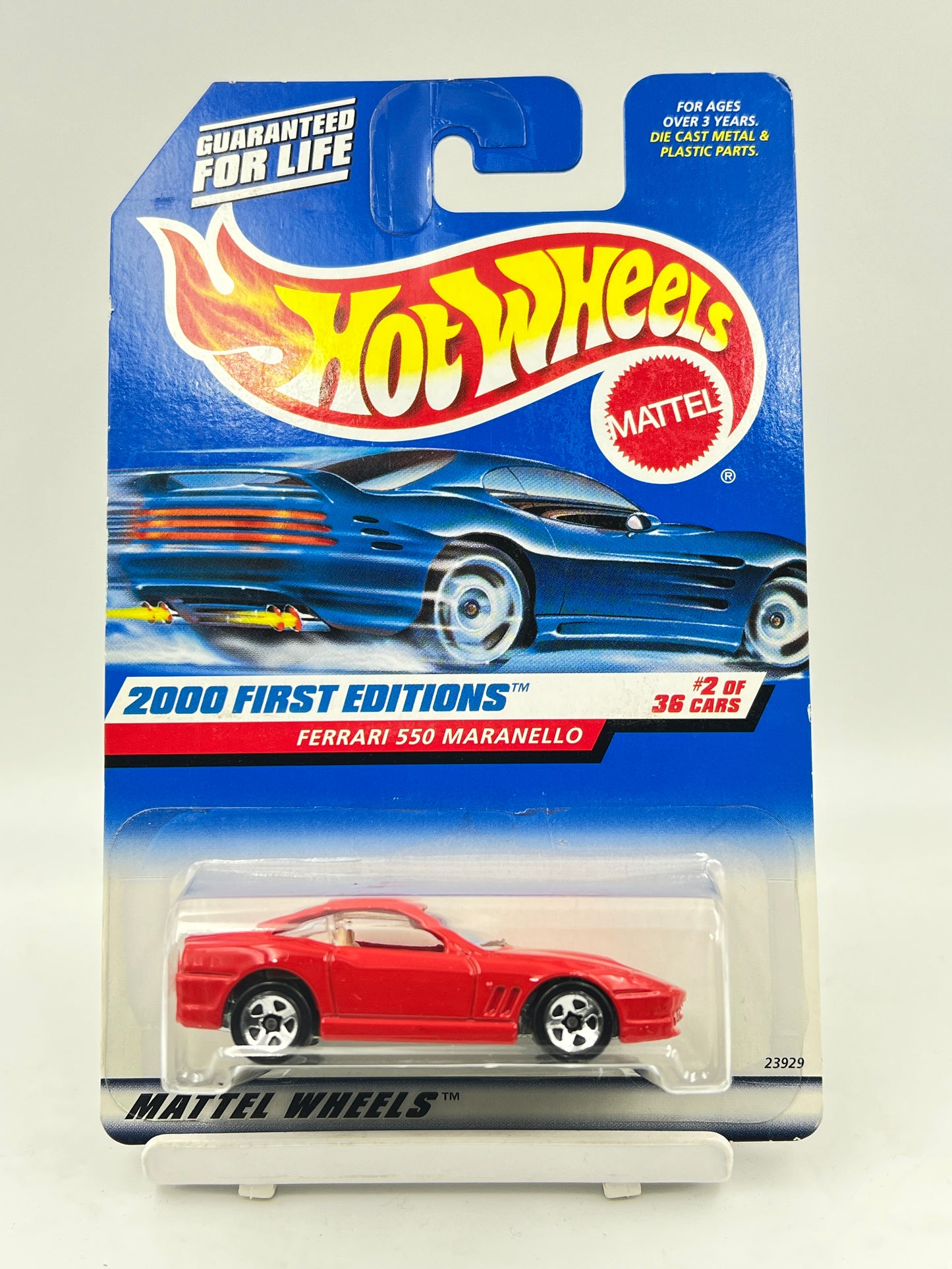 FULL METAL - HOT WHEELS - FERRARI 550 MARANELLO - RED- 2A