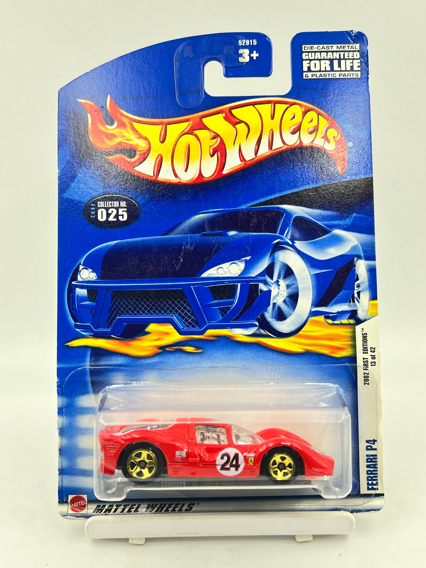 HOT WHEELS - FERRARI  P4 (2002 FIRST EDITIONS) -1C