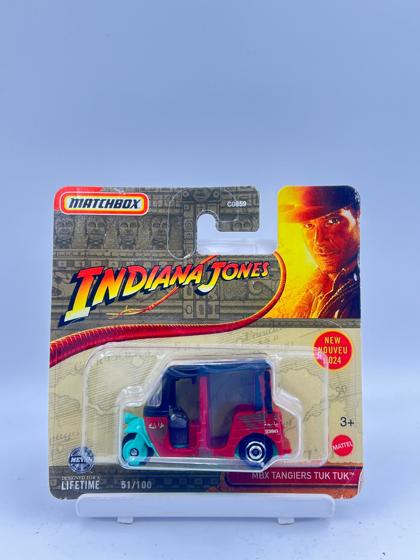 IMPORTED - HOT WHEELS -  INDIANA JONES - MBX TANGIERS TUK TUK - C2