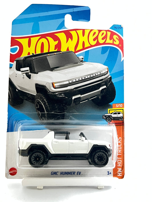 GMC HUMMER EV - WHITE - 3B - Its Fun- Hot wheels - matchbox - diecast