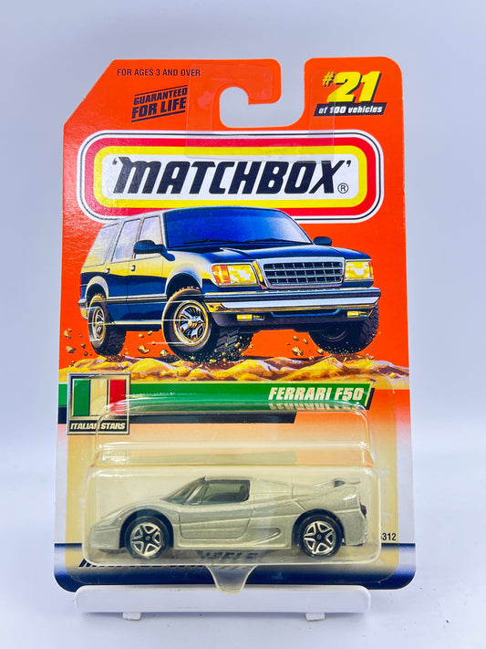 YELLOW BLISTER - MATCHBOX - FERRARI F50 - C1