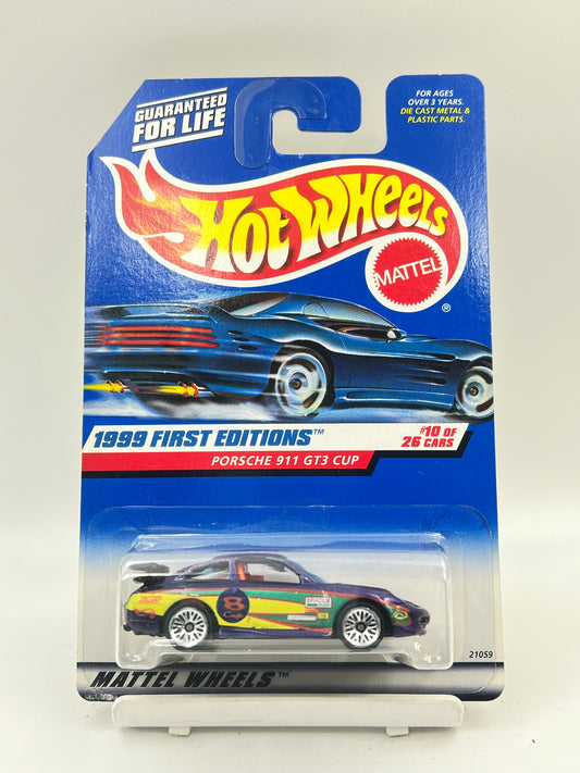 HOT WHEELS - PORSCHE 911 GT3 CUP - PURPLE - 1B