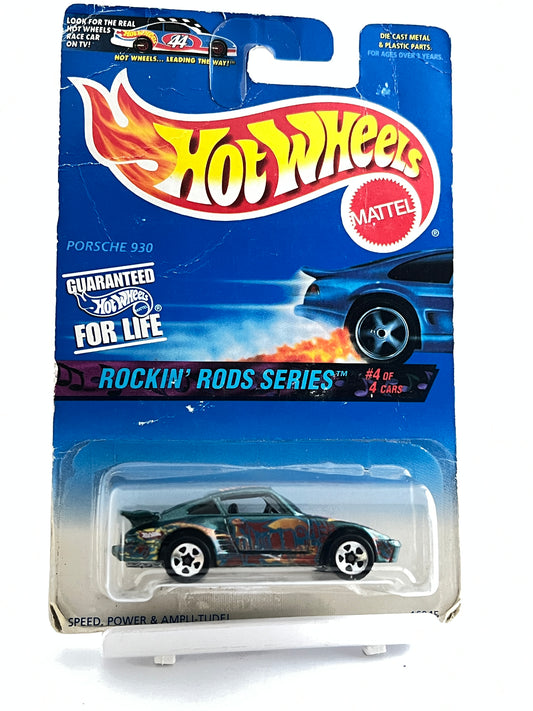 PORSCHE 930 - FULL METAL - CARD DAMAGED - 4A - Its Fun- Hot wheels - matchbox - diecast