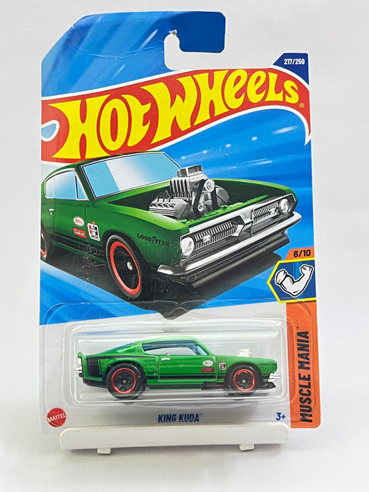 HOT WHEELS - KING KUDA - GREEN - 3B - Its Fun- Hot wheels - matchbox - diecast