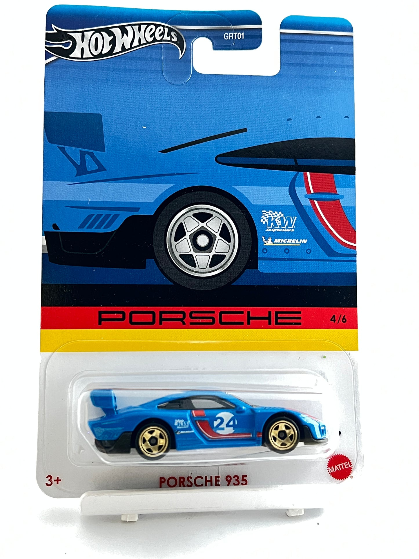 PORSCHE 935 - CARD ART - 3C - Its Fun- Hot wheels - matchbox - diecast