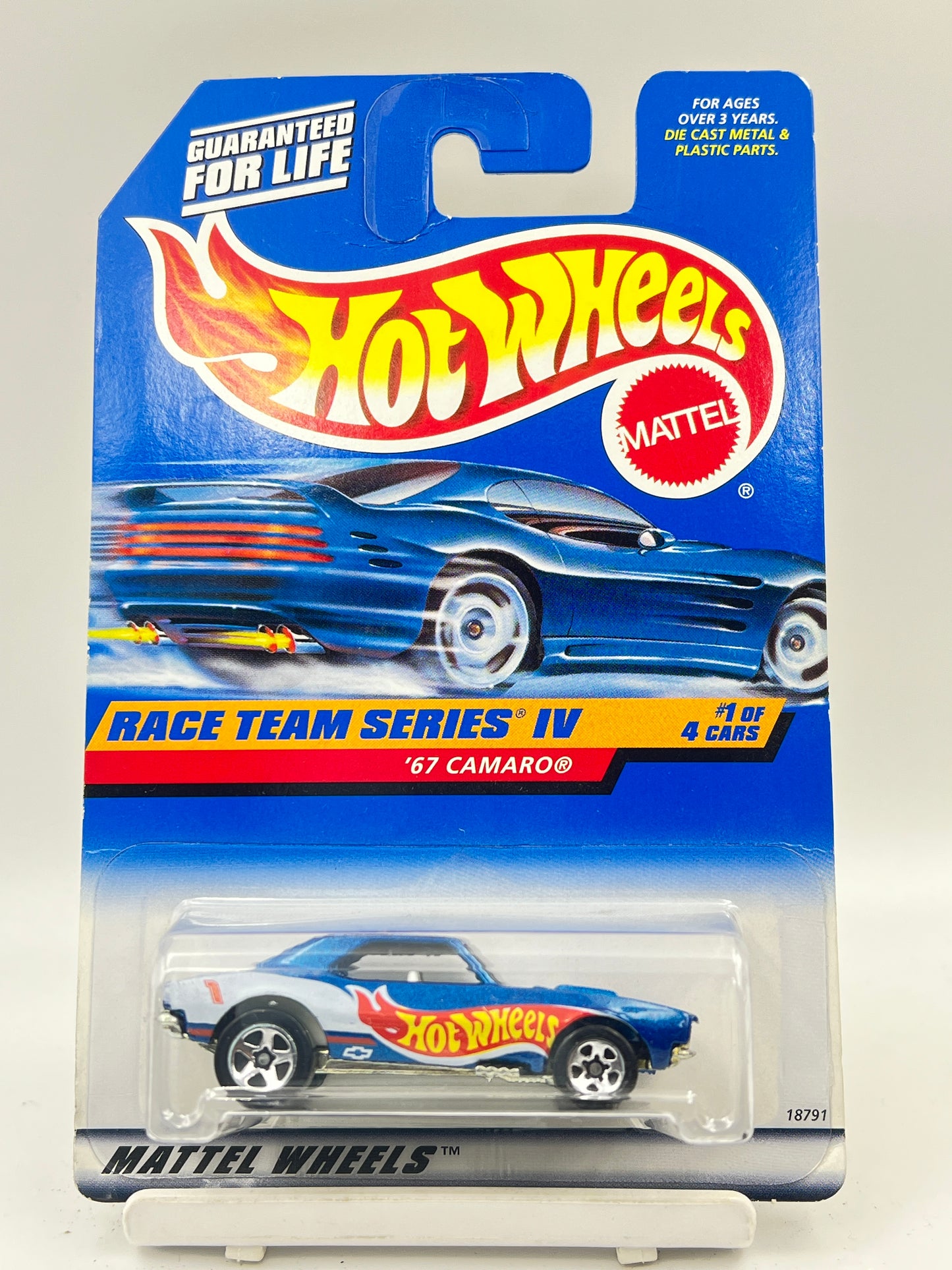 FULL METAL - HOT WHEELS -  OPENABLE HOOD - 67 CAMARO - 3B