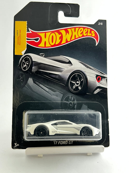 17 FORD GT - CARD ART - STICKER ON CARD - 4A - Its Fun- Hot wheels - matchbox - diecast