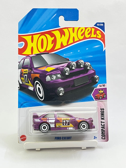 HOT WHEELS - FORD ESCORT - PURPLE - 3C - Its Fun- Hot wheels - matchbox - diecast