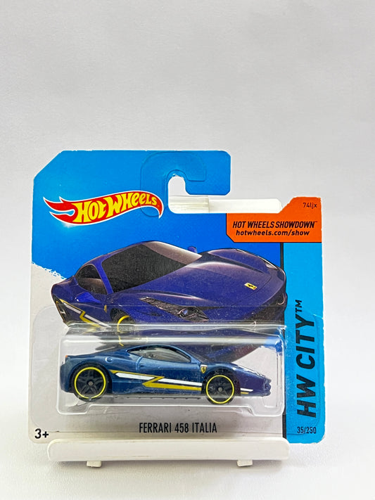 HOT WHEELS - FERRARI 458 ITALIA - 4C - Its Fun- Hot wheels - matchbox - diecast