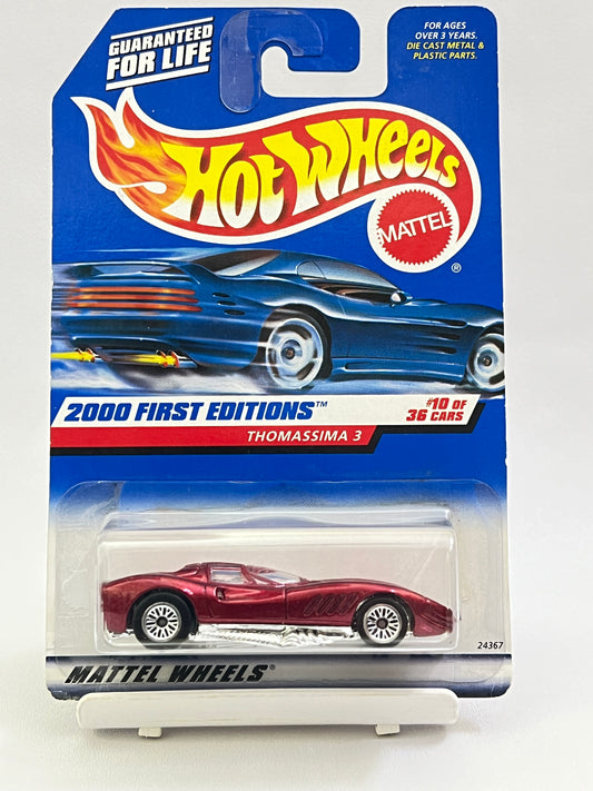 HOT WHEELS - BLISTER CRACK - FERRARI THOMASSIMA 3 - 4C - Its Fun- Hot wheels - matchbox - diecast