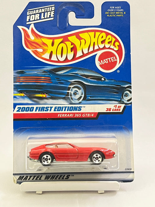 HOT WHEELS - 2000 FIRST EDITION - FERRARI 365 GTB/4 - FULL METAL - 4C - Its Fun- Hot wheels - matchbox - diecast