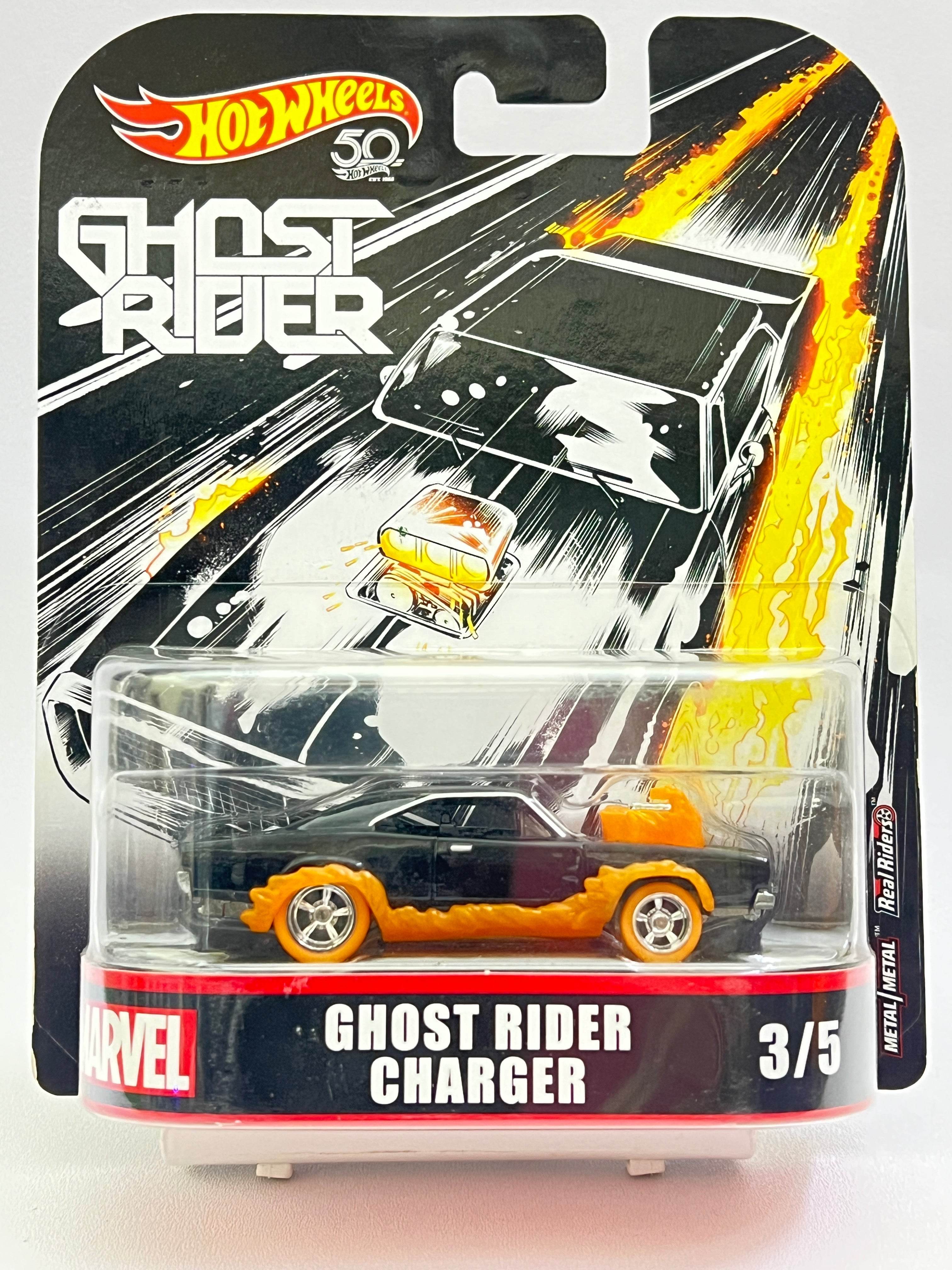 Ghost Rider Wheel HOT WHEELS - PREMIUM - GHOST RIDER CHARGER - 5A - Its Fun