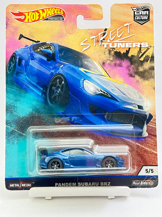 HOT WHEELS - PREMIUM - MILD CREASE IN CARD - PANDEM SUBARU BRZ -STREET TUNERS - 5A - Its Fun- Hot wheels - matchbox - diecast