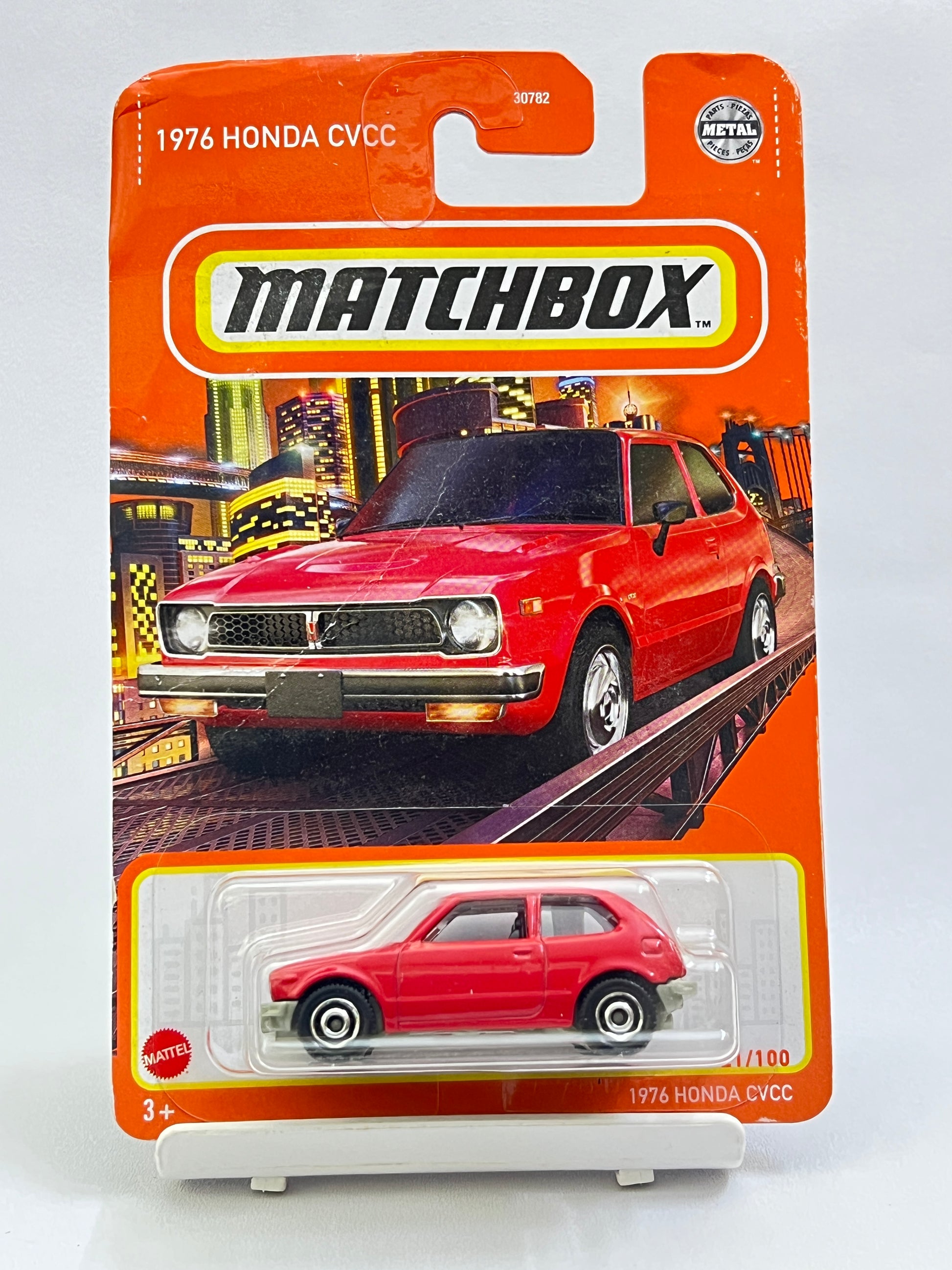 MATCHBOX - 1976 HONDA CVCC - ZX3 - Its Fun- Hot wheels - matchbox - diecast