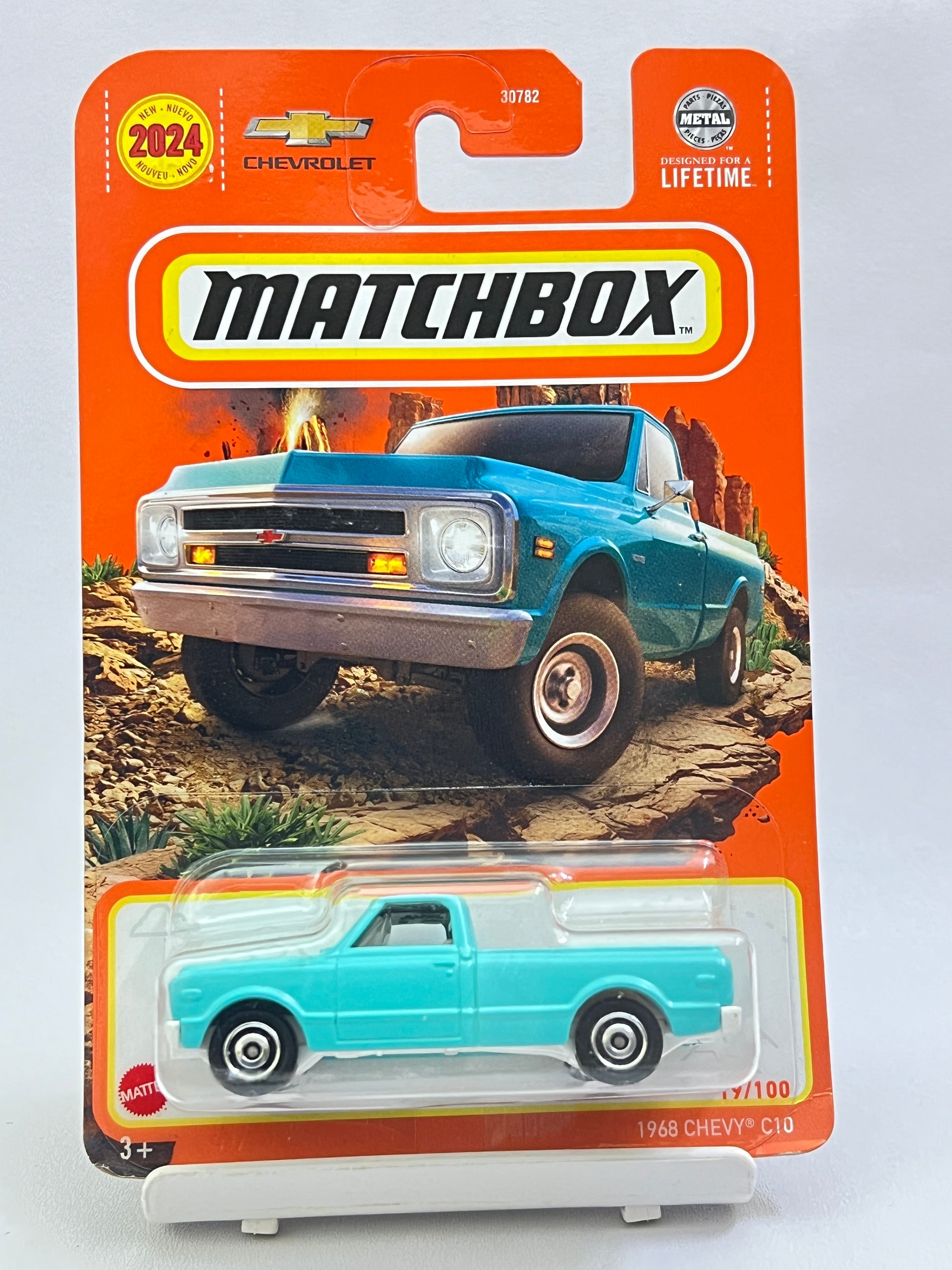 MATCHBOX - 1968 CHEVY C10 - ZX3 - Its Fun- Hot wheels - matchbox - diecast