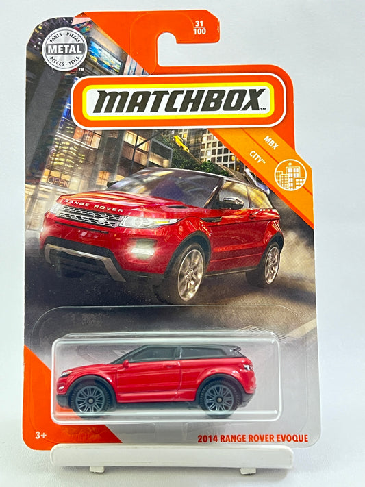 MATCHBOX - 2014 RANGE ROVER EVOQUE - ZX3 - Its Fun- Hot wheels - matchbox - diecast