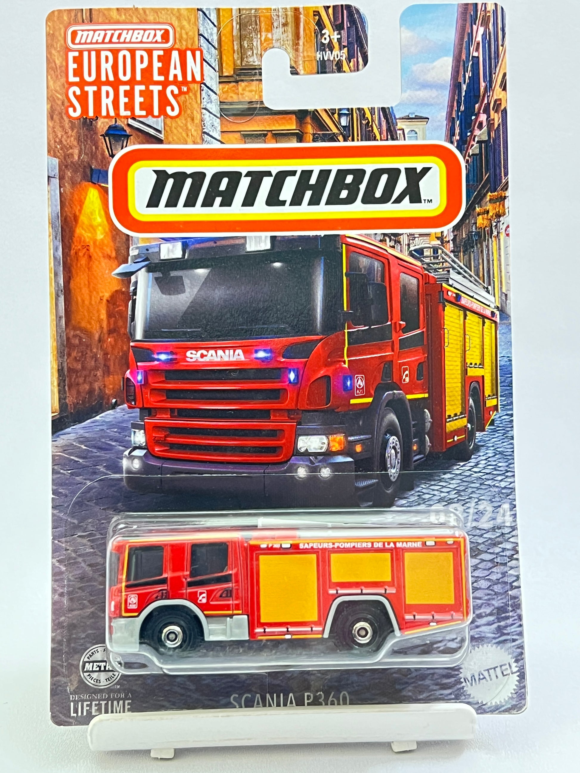 MATCHBOX - SCANIA P360 - ZX3 - Its Fun- Hot wheels - matchbox - diecast