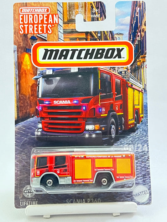 MATCHBOX - SCANIA P360 - ZX3 - Its Fun- Hot wheels - matchbox - diecast
