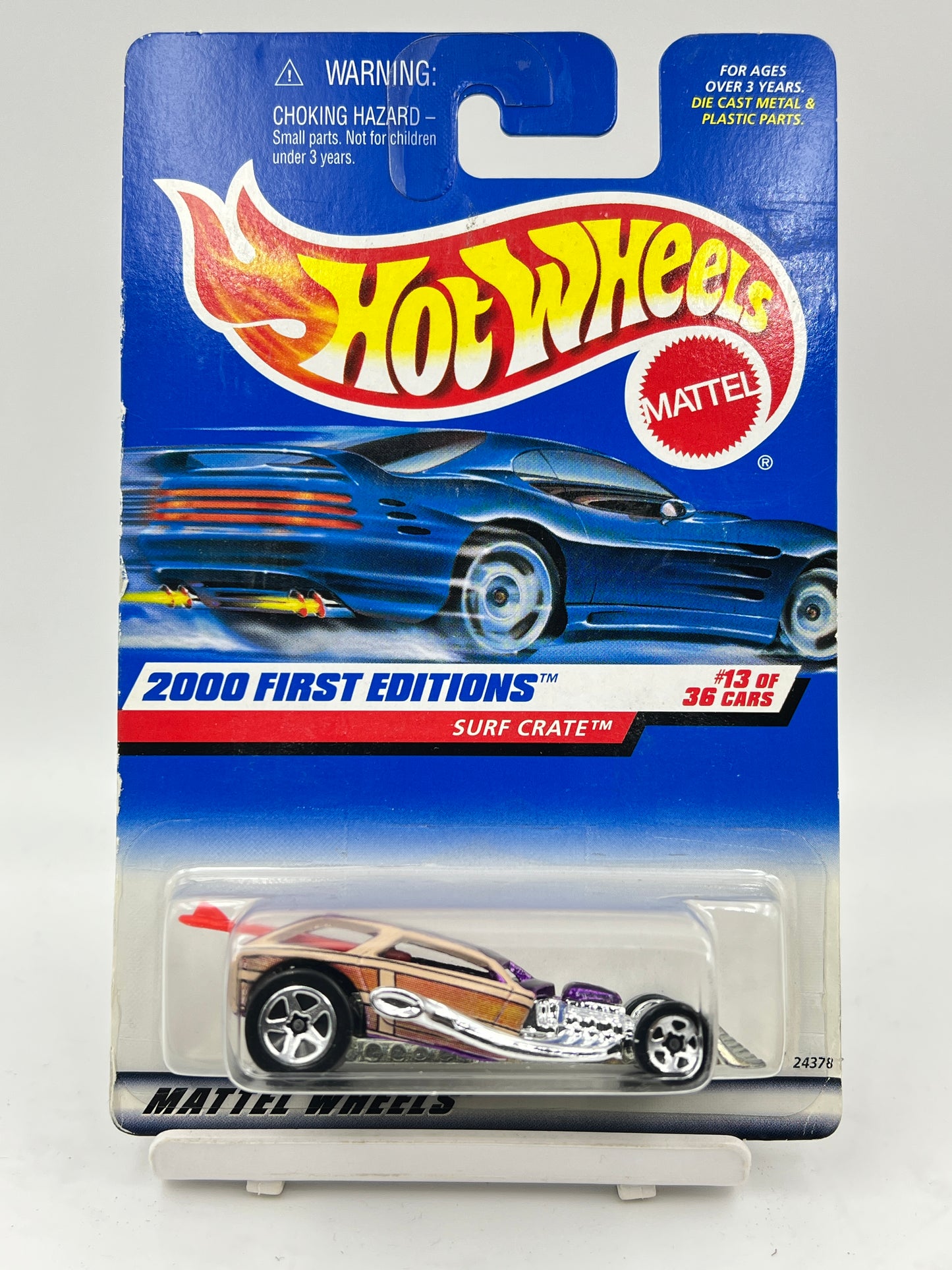 HOT WHEELS - SURF CRATE - 4D