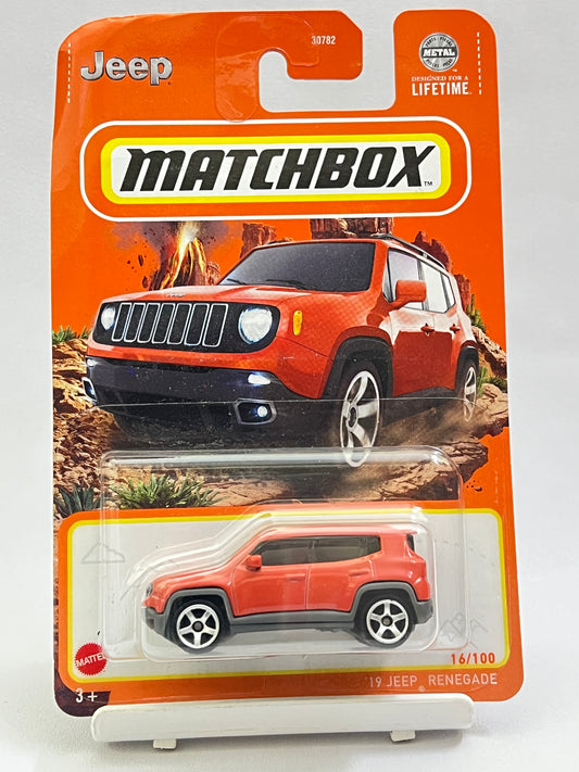 MATCHBOX - 19 JEEP RENEGADE - 5C - Its Fun- Hot wheels - matchbox - diecast