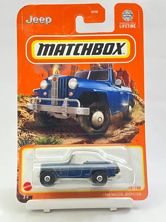MATCHBOX - 1948 WILLYS JEEPSTER - 4B - Its Fun- Hot wheels - matchbox - diecast