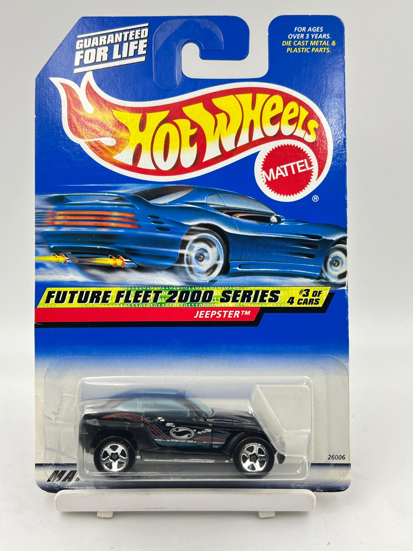 MILD BLISTER DAMAGE - FULL METAL - HOT WHEELS - JEEPSTER - 4C