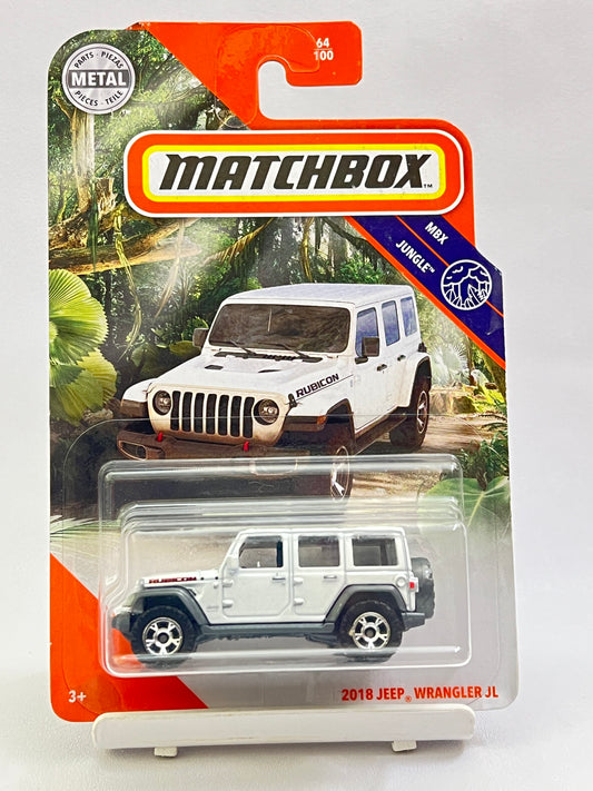 MATCHBOX - 2018 JEEP WRANGLER JL - 4E - Its Fun- Hot wheels - matchbox - diecast