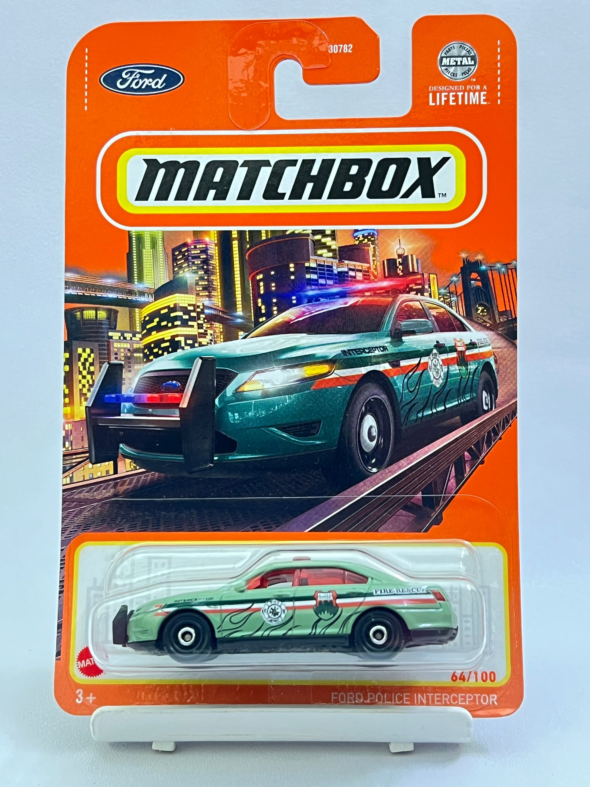 MATCHBOX - FORD POLICE INTERCEPTOR - 4E - Its Fun- Hot wheels - matchbox - diecast