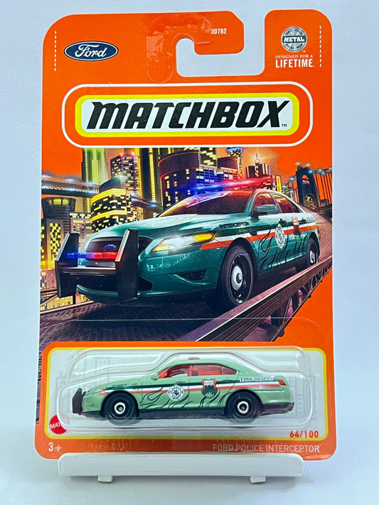 MATCHBOX - FORD POLICE INTERCEPTOR - 4E - Its Fun- Hot wheels - matchbox - diecast