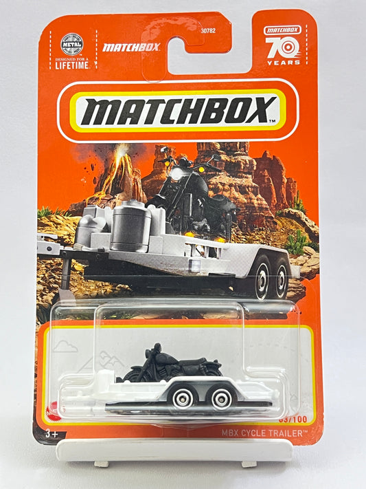 MATCHBOX - MBX CYCLE TRAILER - 4E - Its Fun- Hot wheels - matchbox - diecast