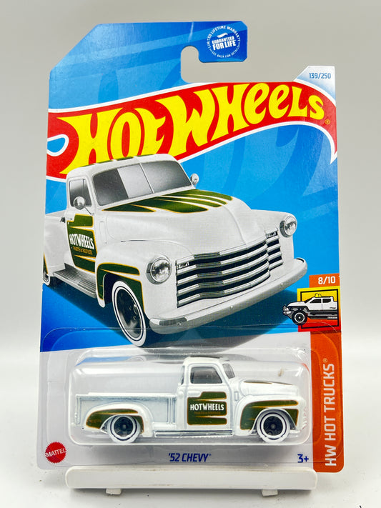 IMPORTED - HOT WHEELS -  52 CHEVY - WHITE - C1