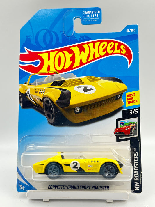 IMPORTED - HOT WHEELS -  CORVETTE GRAND SPORT ROADSTER - YELLOW - C1