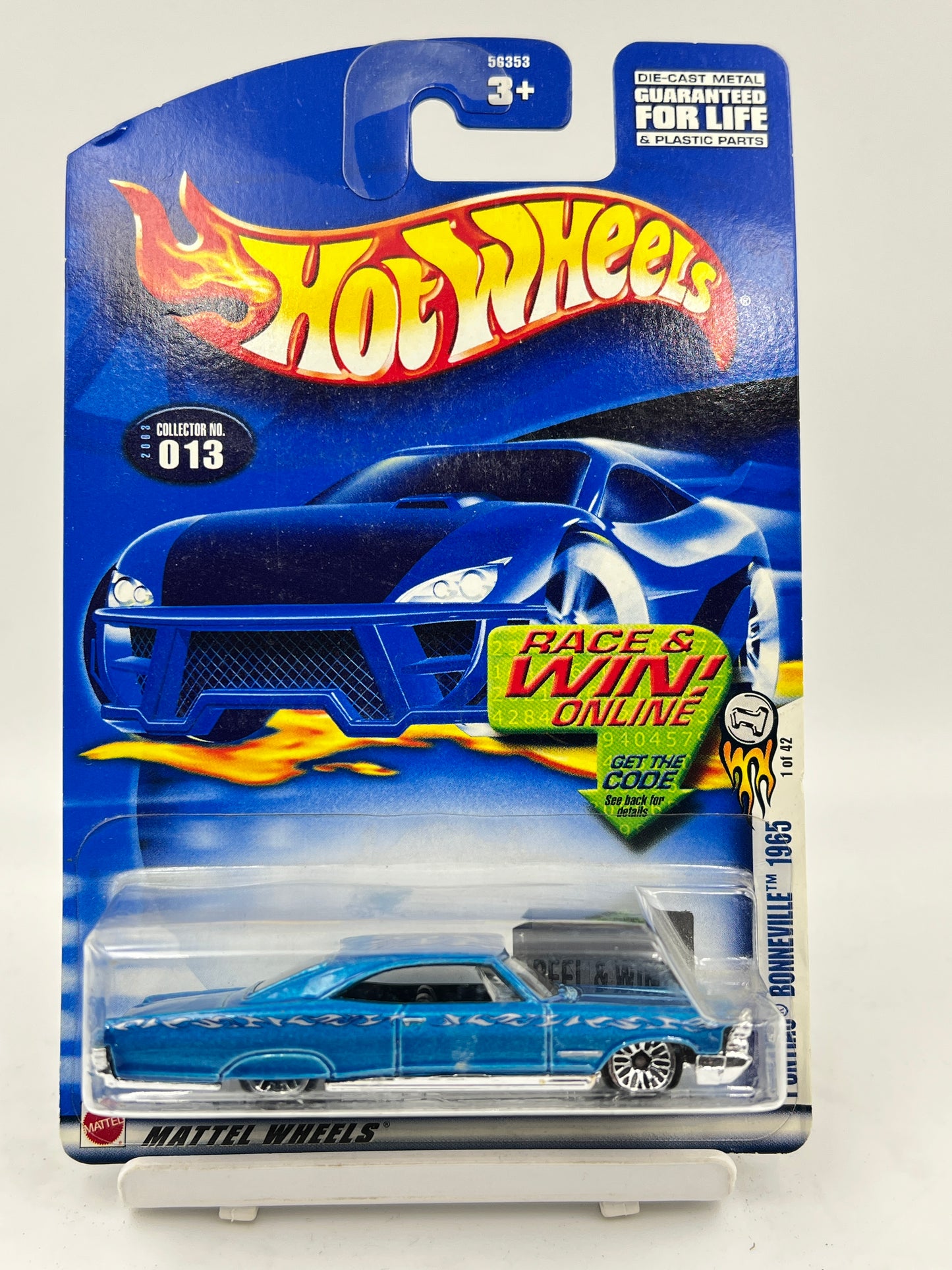HOT WHEELS - PONTIAC BONNEVILLE 1965 - 4D