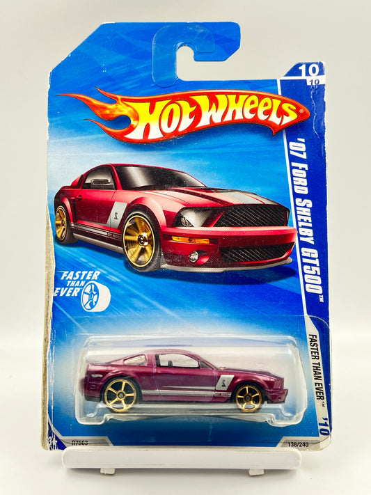 CARD/BLISTER DAMAGED - IMPORTED - HOT WHEELS -  07 FORD SHELBY GT500 - 4F