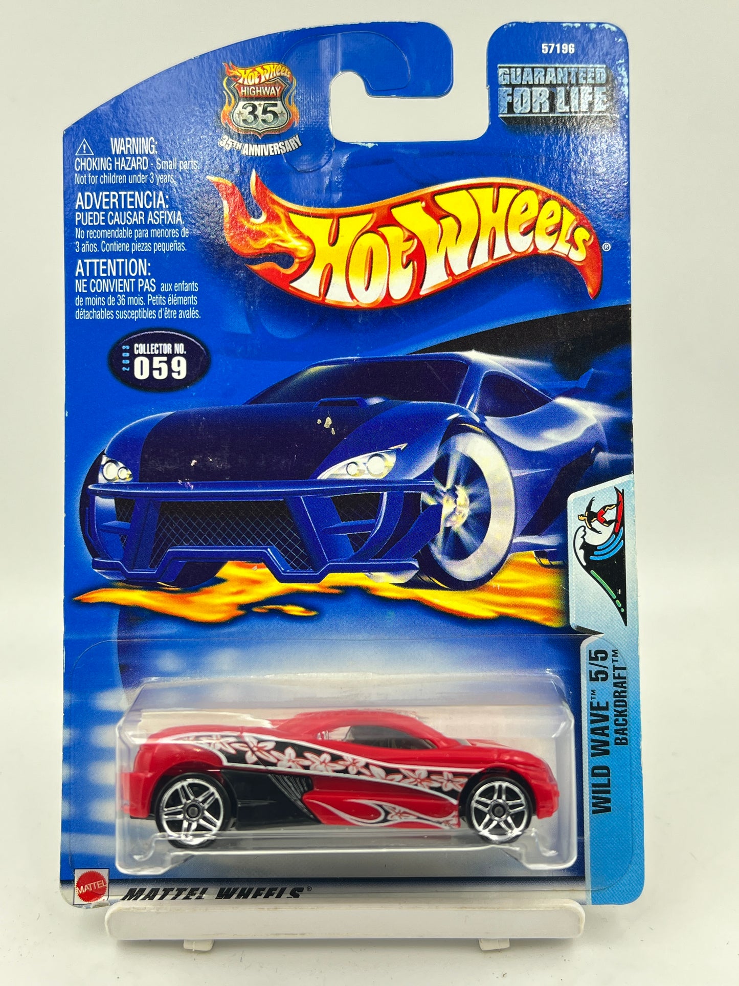 HOT WHEELS - BACKDRAFT - 6C