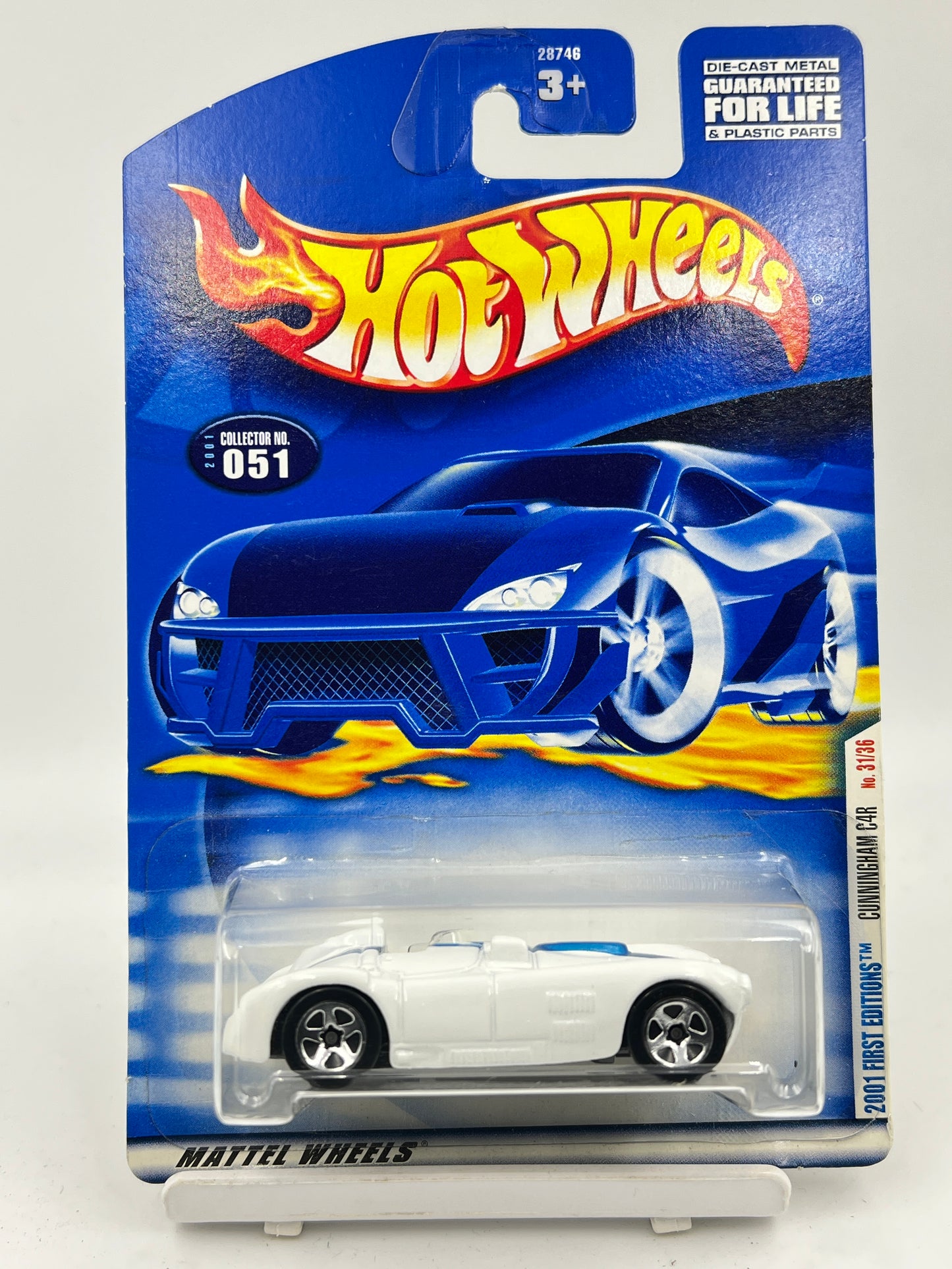 HOT WHEELS - CUNNINGHAM CAR - 6D