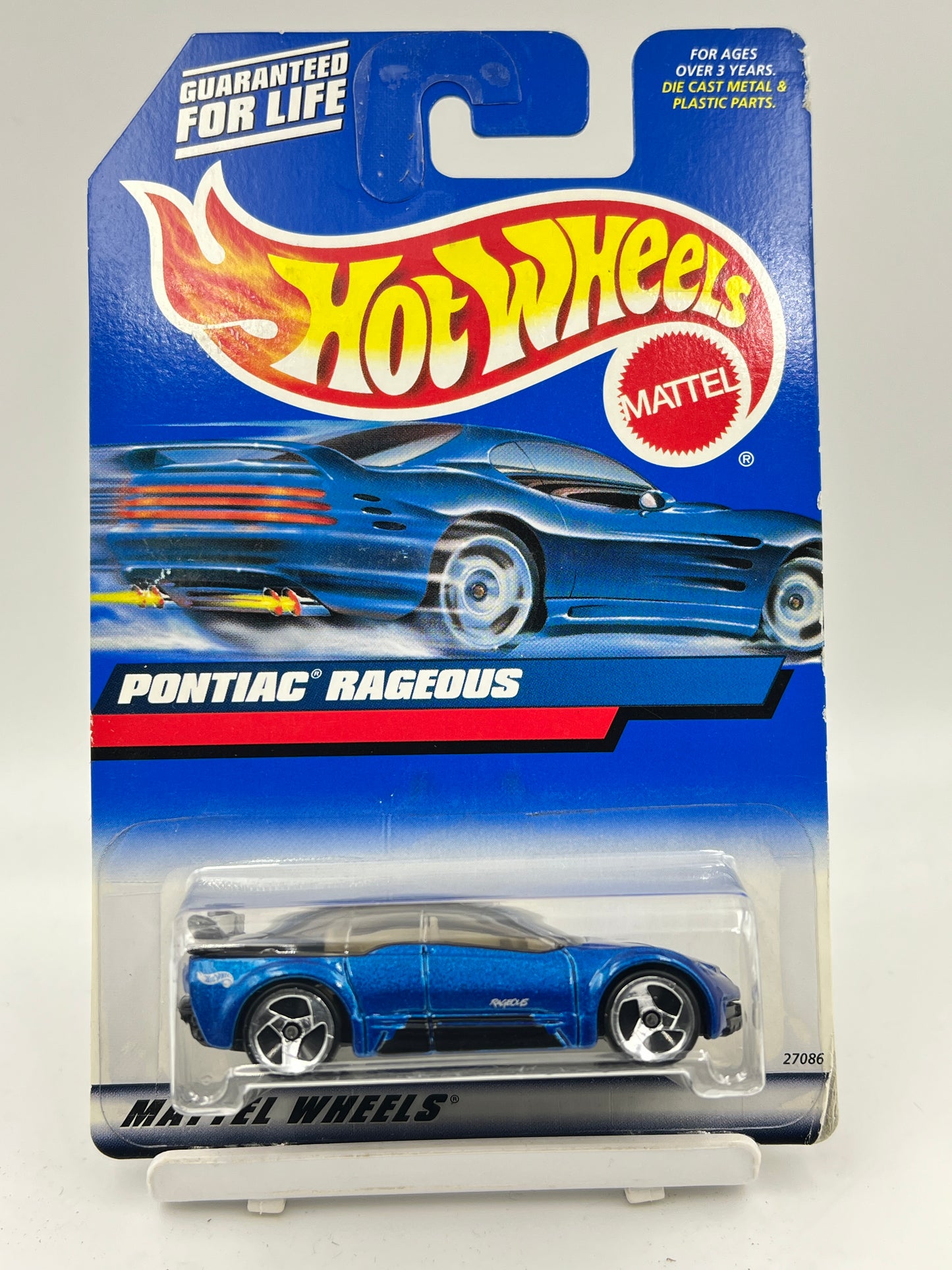 HOT WHEELS - PONTIAC RAGEOUS - BLUE - 6D