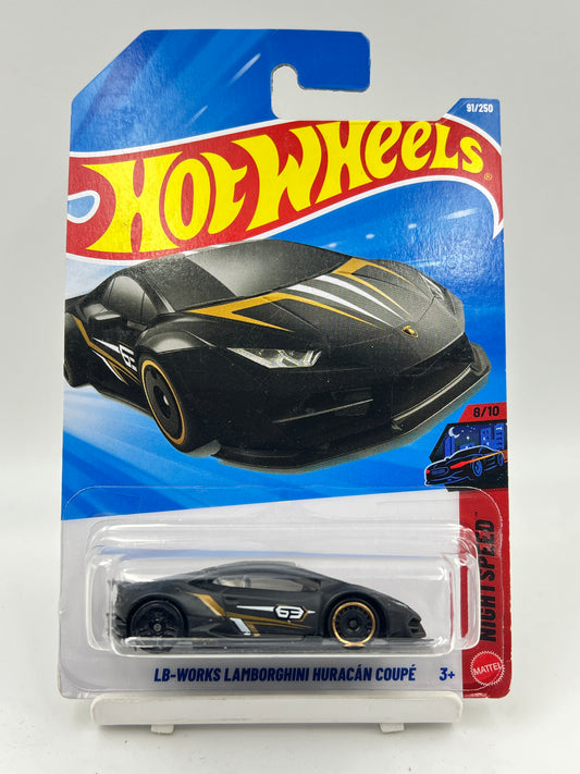 IMPORTED - HOT WHEELS - LB WORKS LAMBORGHINI HURACAN COUPE - 6D