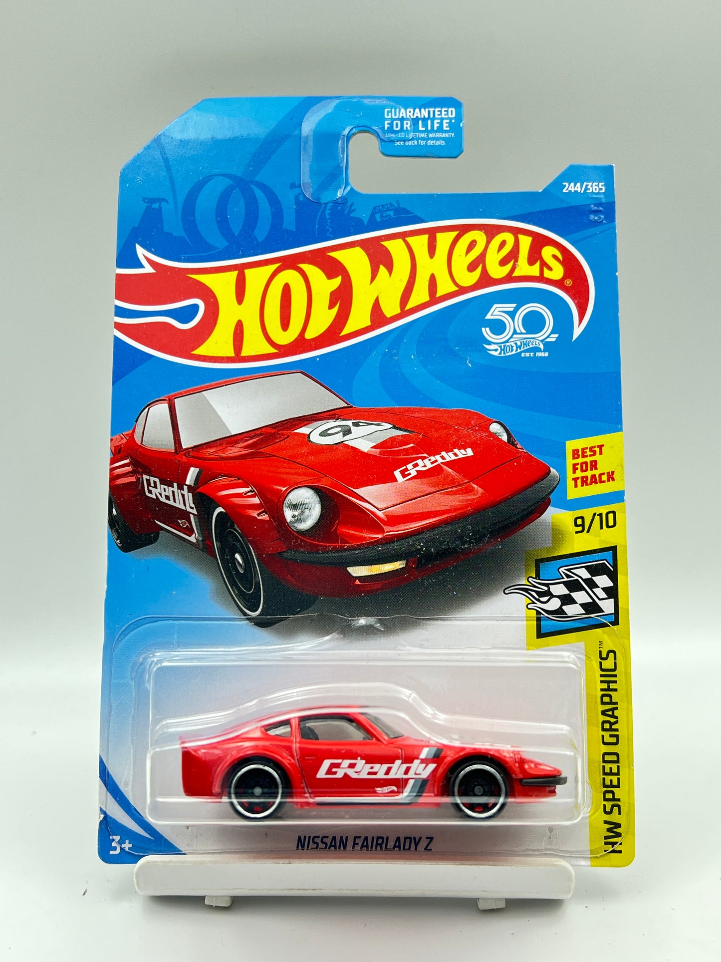 IMPORTED - HOT WHEELS -  NISSAN FAIRLADY Z - RED - C2