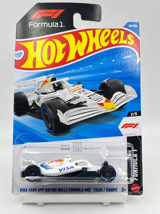 HOT WHEELS - VISA CASH APP RACING BULLS FORMULA ONE - 6E