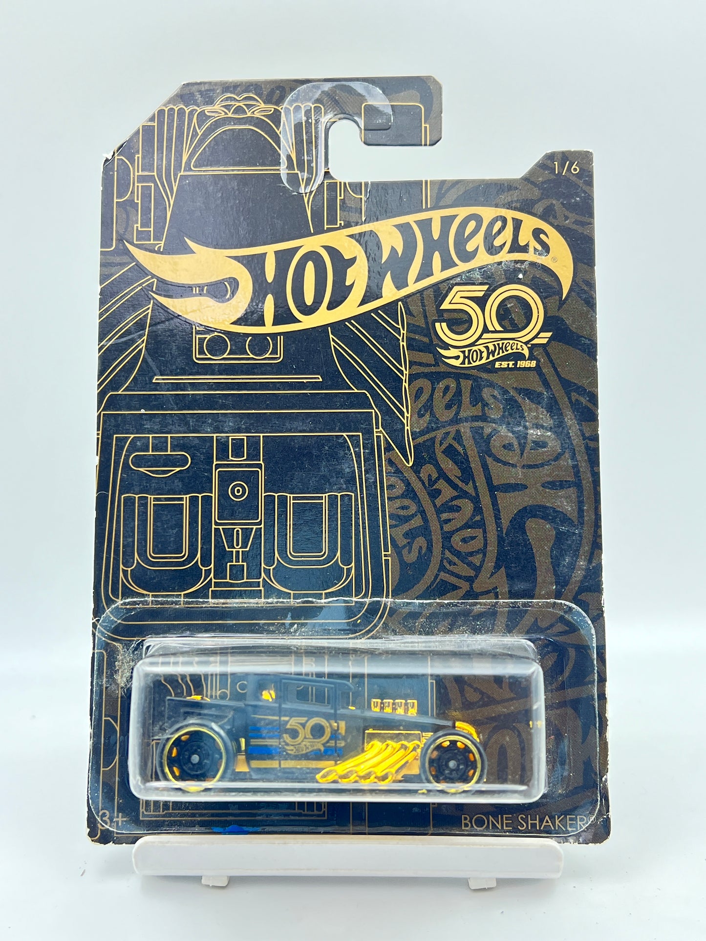 MILD CREASE - IMPORTED - HOT WHEELS -  BONE SHAKER - C1
