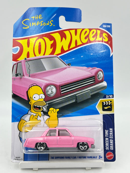 IMPORTED - HOT WHEELS - THE SIMPSONS FAMILY CAR - 7B