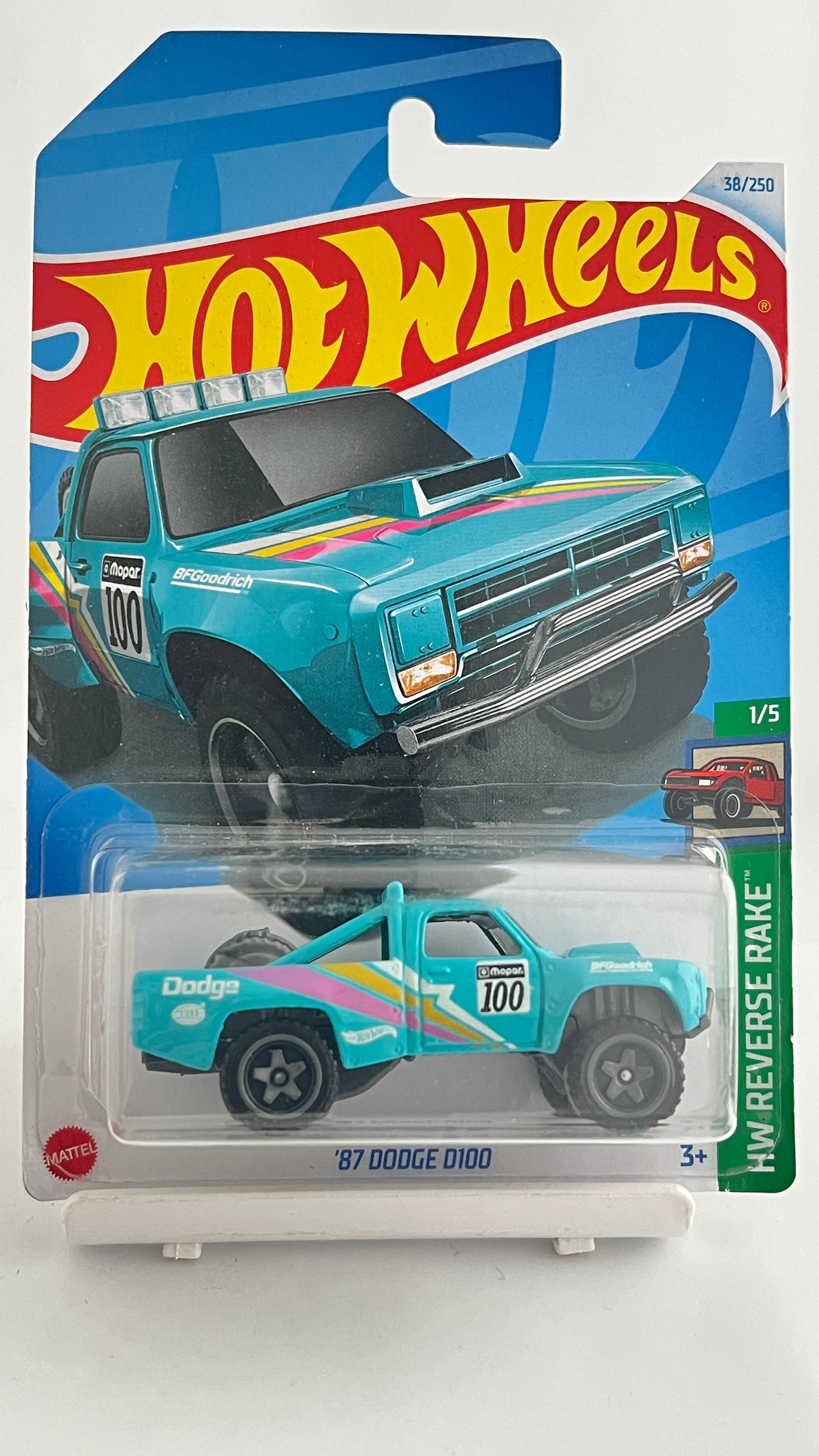 87 DODGE D100 - 1B - Its Fun- Hot wheels - matchbox - diecast