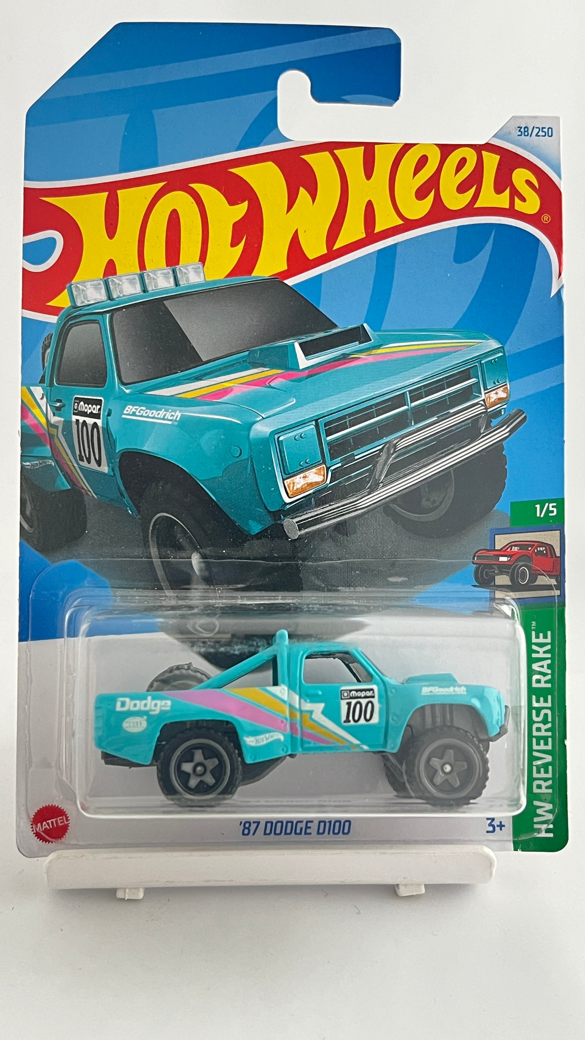 87 DODGE D100 - 1B - Its Fun- Hot wheels - matchbox - diecast