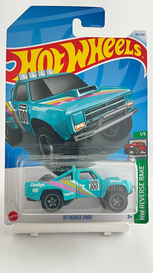 87 DODGE D100 - 1B - Its Fun- Hot wheels - matchbox - diecast