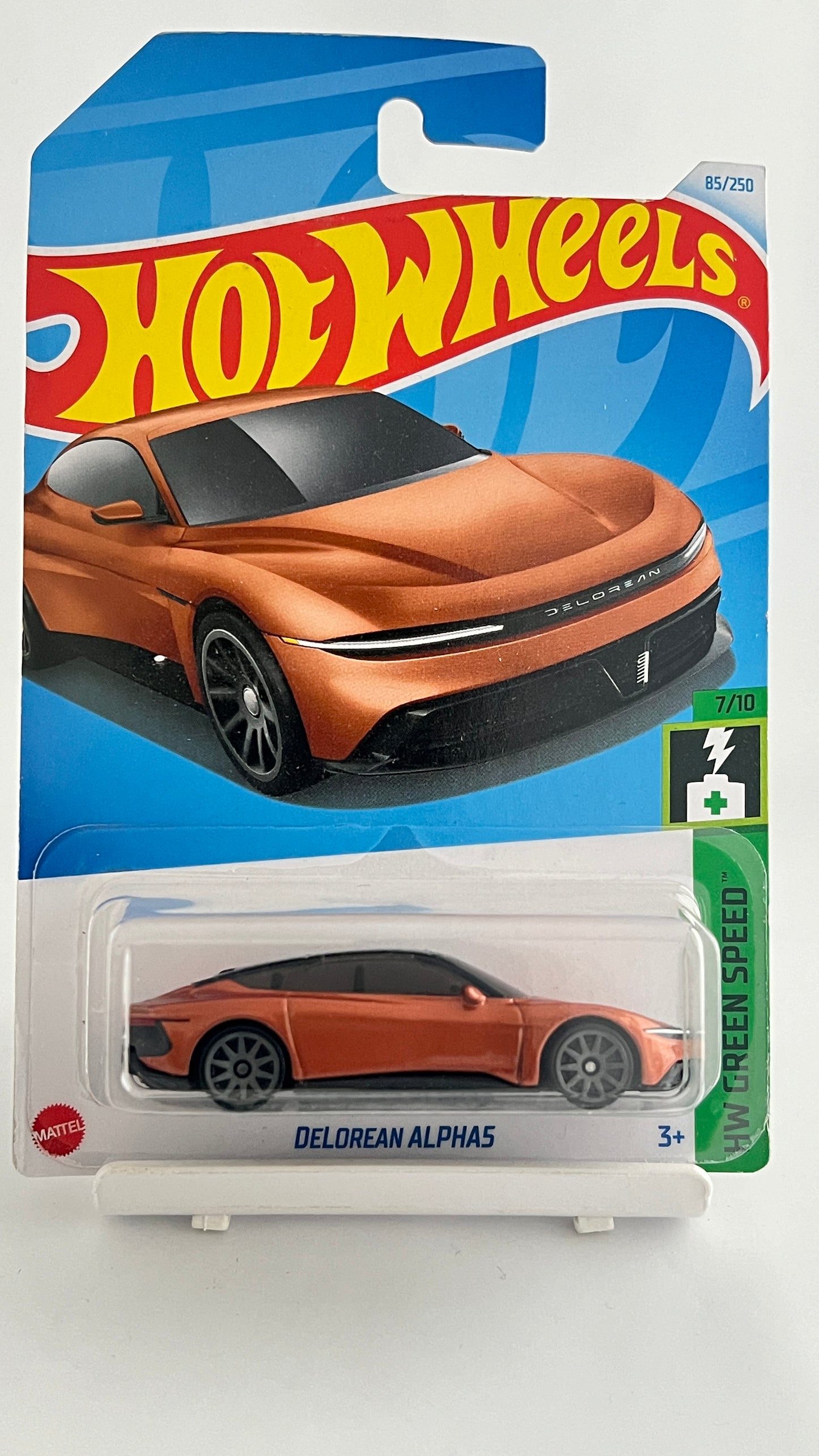 DELOREAN ALPHAS - COPPER -1D - Its Fun- Hot wheels - matchbox - diecast