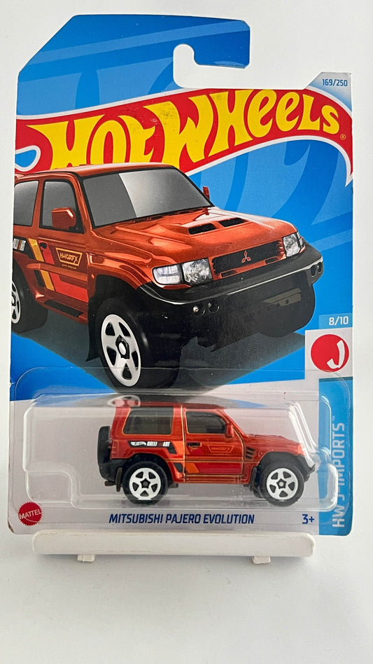 HOT WHEELS - MITSUBISHI PAJERO EVOLUTION -ORANGE -2C - Its Fun