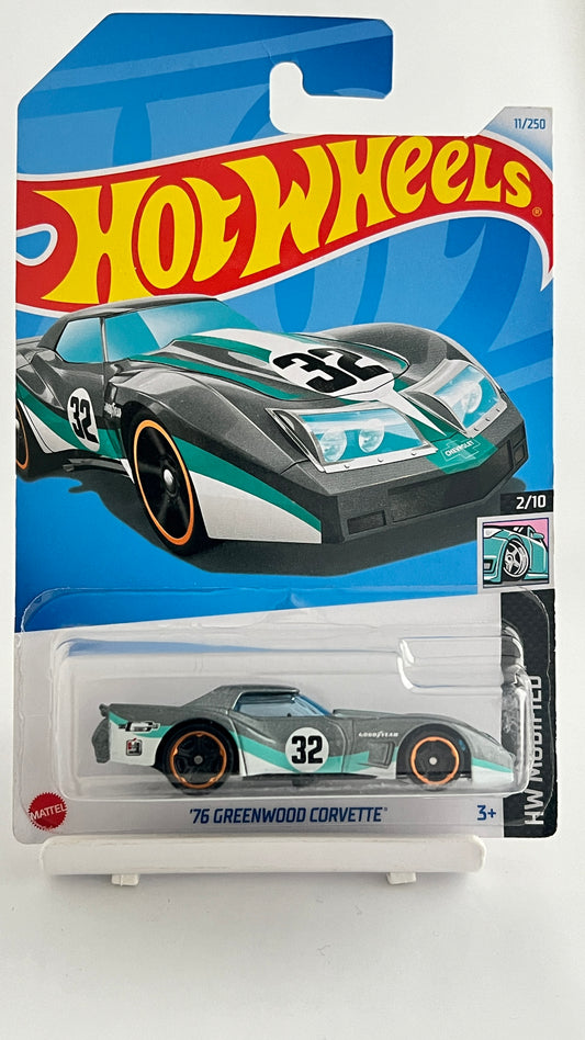 76 GREENWOOD CORVETTE - 1B - Its Fun- Hot wheels - matchbox - diecast