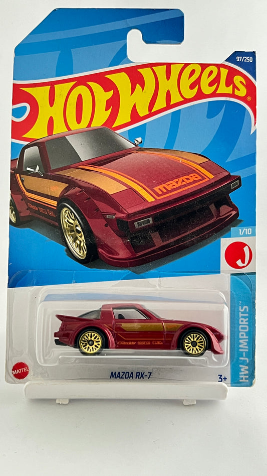 MAZDA RX-7 - 3B - Its Fun- Hot wheels - matchbox - diecast